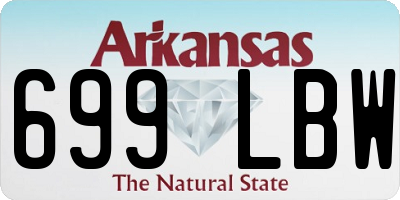 AR license plate 699LBW