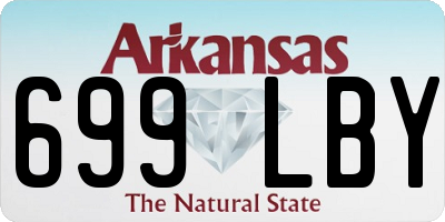 AR license plate 699LBY