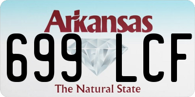 AR license plate 699LCF