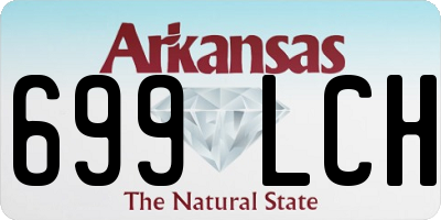 AR license plate 699LCH