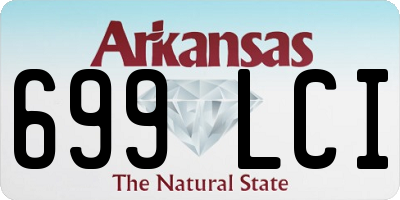AR license plate 699LCI