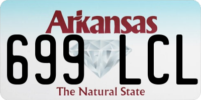 AR license plate 699LCL