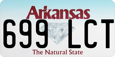 AR license plate 699LCT