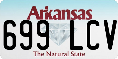 AR license plate 699LCV