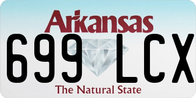 AR license plate 699LCX