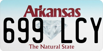 AR license plate 699LCY