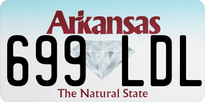 AR license plate 699LDL