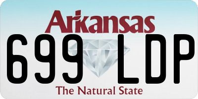 AR license plate 699LDP