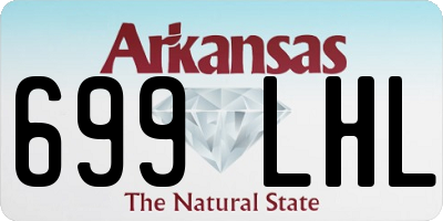 AR license plate 699LHL