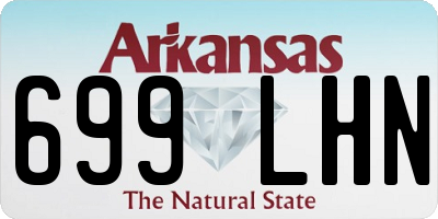 AR license plate 699LHN