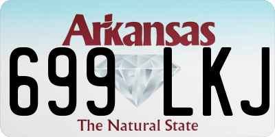 AR license plate 699LKJ