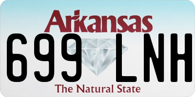 AR license plate 699LNH
