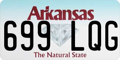 AR license plate 699LQG