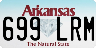 AR license plate 699LRM