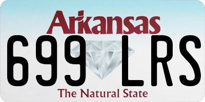 AR license plate 699LRS