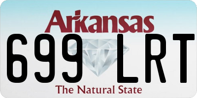 AR license plate 699LRT