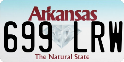 AR license plate 699LRW