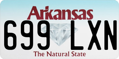 AR license plate 699LXN