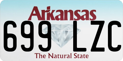 AR license plate 699LZC
