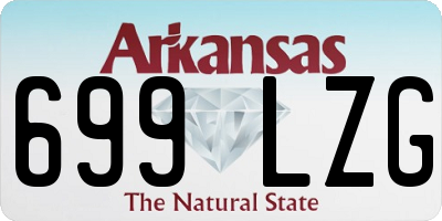 AR license plate 699LZG