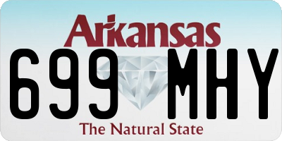 AR license plate 699MHY