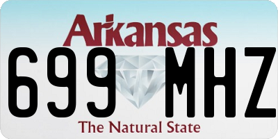 AR license plate 699MHZ