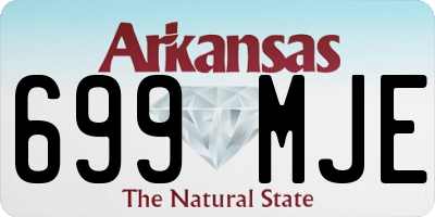 AR license plate 699MJE