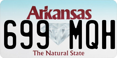 AR license plate 699MQH