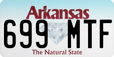 AR license plate 699MTF