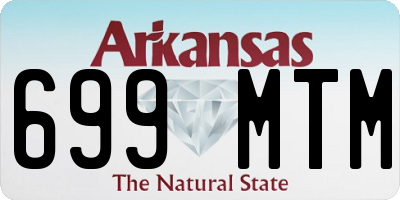 AR license plate 699MTM