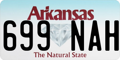 AR license plate 699NAH