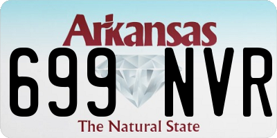 AR license plate 699NVR
