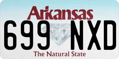 AR license plate 699NXD