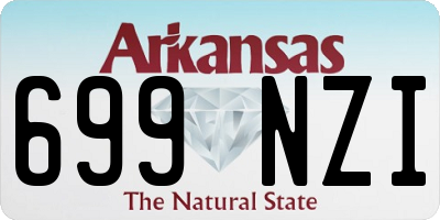 AR license plate 699NZI