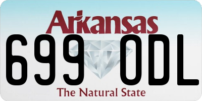 AR license plate 699ODL
