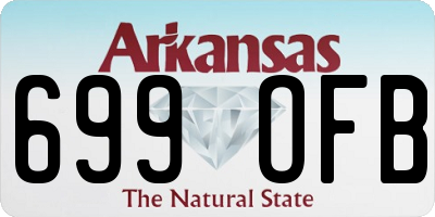 AR license plate 699OFB