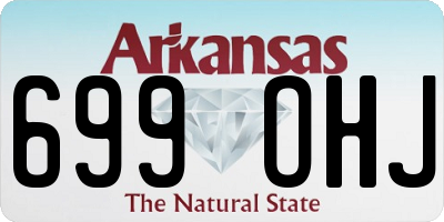 AR license plate 699OHJ
