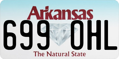 AR license plate 699OHL