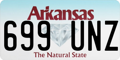 AR license plate 699UNZ