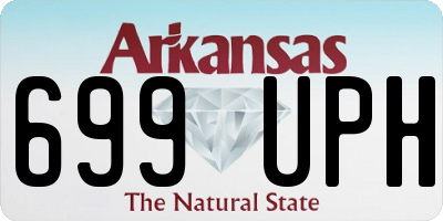 AR license plate 699UPH
