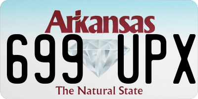 AR license plate 699UPX