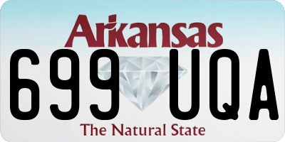 AR license plate 699UQA