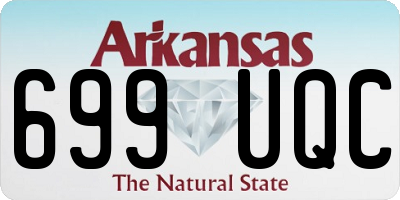 AR license plate 699UQC
