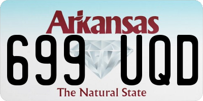 AR license plate 699UQD