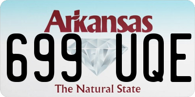 AR license plate 699UQE