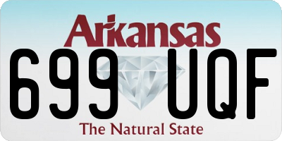AR license plate 699UQF