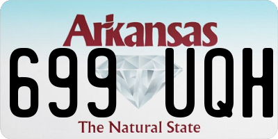 AR license plate 699UQH