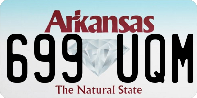 AR license plate 699UQM