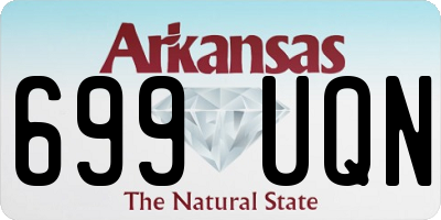 AR license plate 699UQN