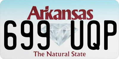 AR license plate 699UQP
